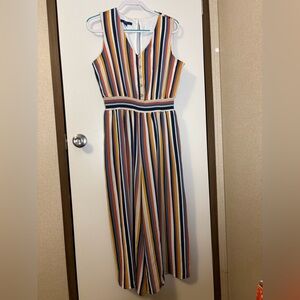 Apt. 9 Multicolor Striped Jumpsuit